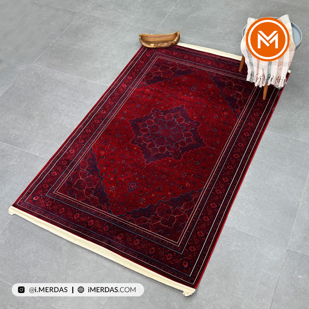 فرش گبه هریس دربار LSK زمینه تمام رنگ